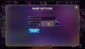 Các loại Giftcode tại cổng game Rikvip
