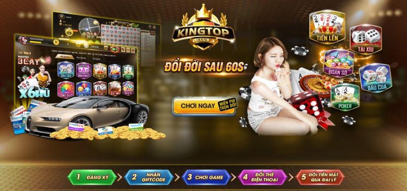 King Top – Cổng trò chơi đổi thưởng đẳng cấp hấp dẫn ngàn gamer 