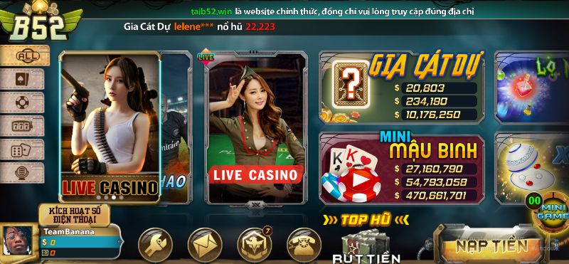 Sòng bạc online Live Casino thỏa mãn mọi đam mê